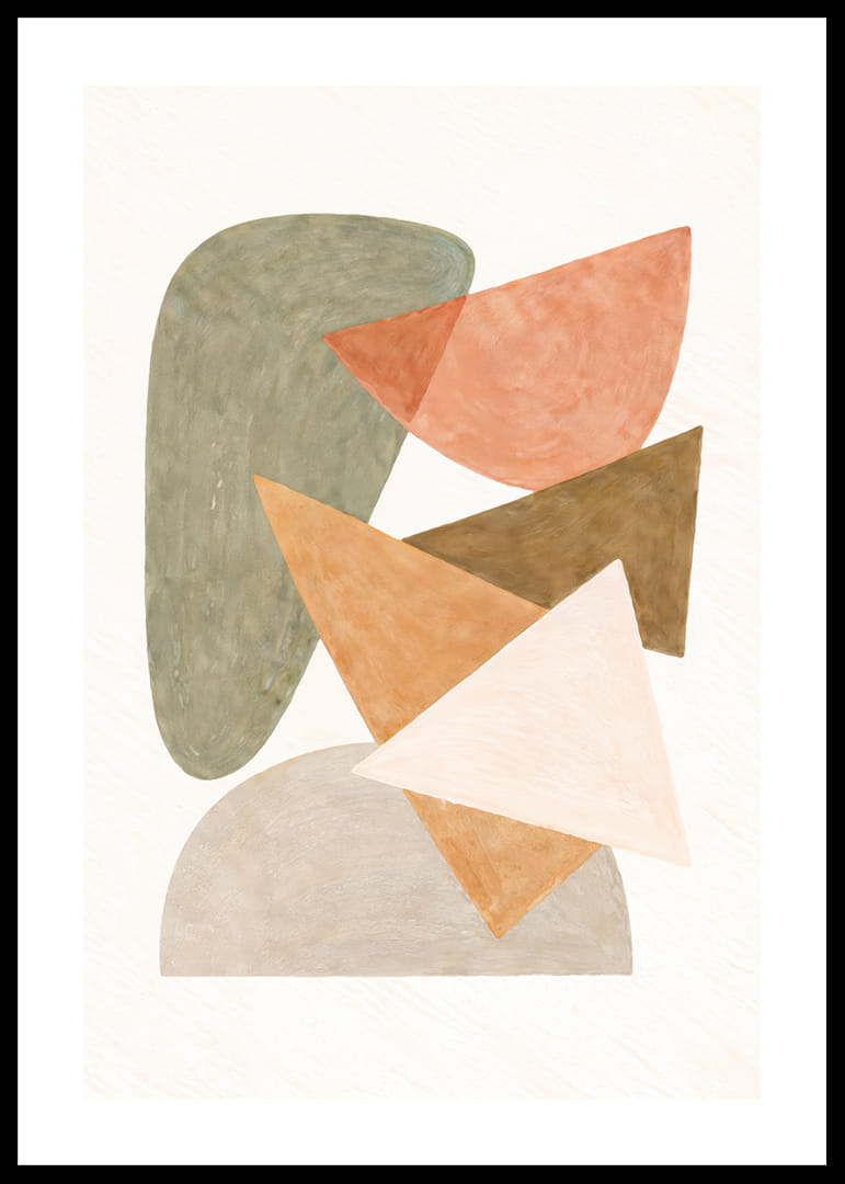 Soft shapes in earthy colors create calm and harmony.-12