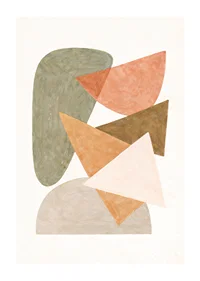 Soft shapes in earthy colors create calm and harmony.-1