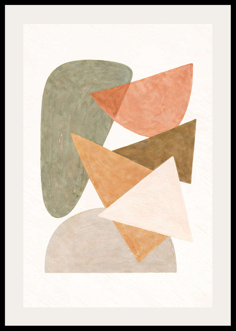 Soft shapes in earthy colors create calm and harmony.-12