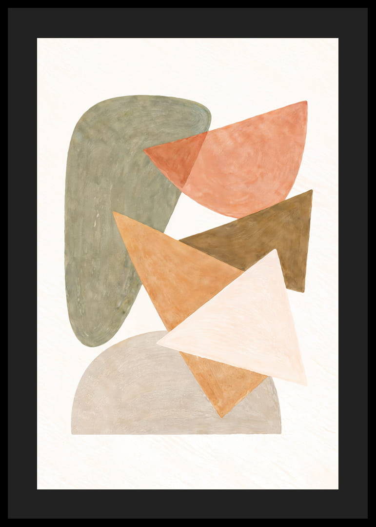 Soft shapes in earthy colors create calm and harmony.-12