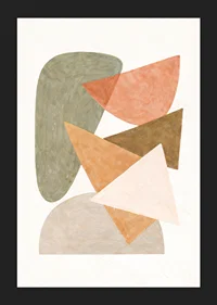 Soft shapes in earthy colors create calm and harmony.-5