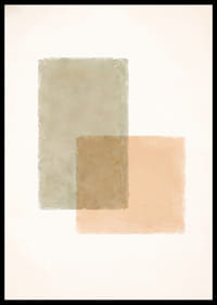 Myke, dempede farger i harmonisk overlapping.-6