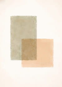 Myke, dempede farger i harmonisk overlapping.-7