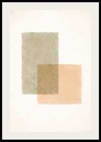 Myke, dempede farger i harmonisk overlapping.-2