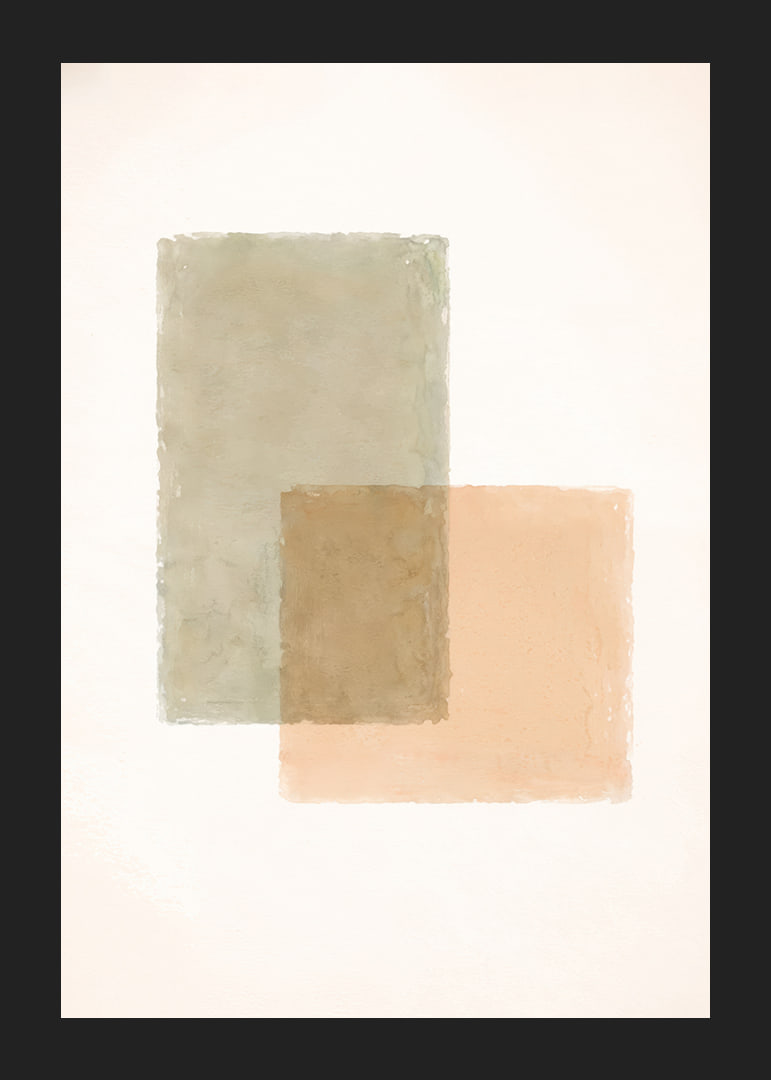 Soft, muted colors in harmonious overlap.-12
