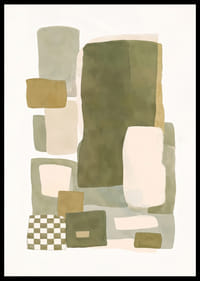 Myke fargefelt danner en harmonisk abstraksjon.-6