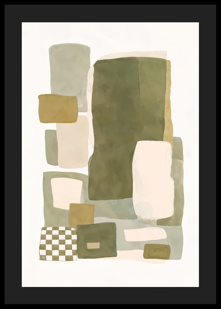 Myke fargefelt danner en harmonisk abstraksjon.-12