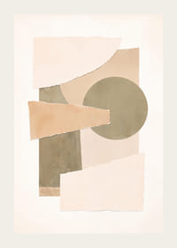 Soft shapes and earthy tones create calm.-3