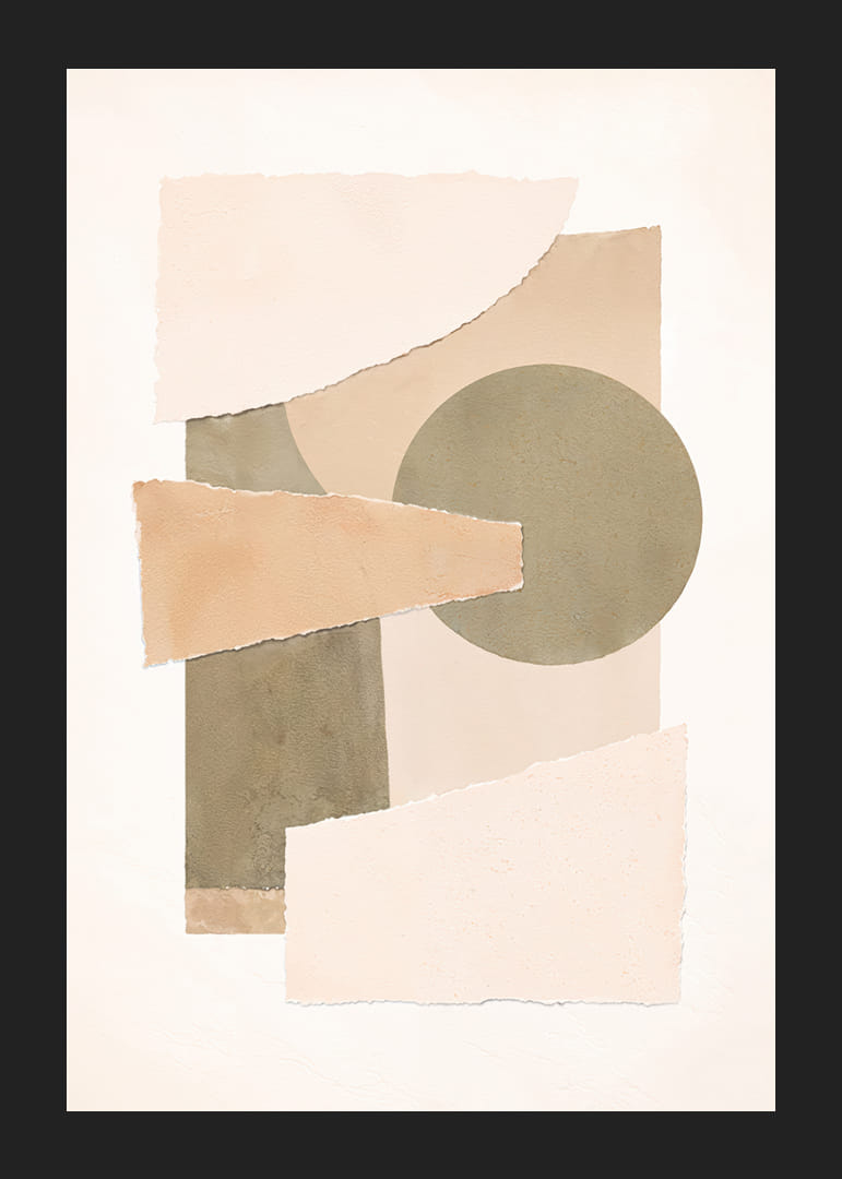 Soft shapes and earthy tones create calm.-12