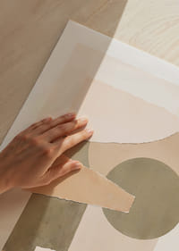 Soft shapes and earthy tones create calm.-9