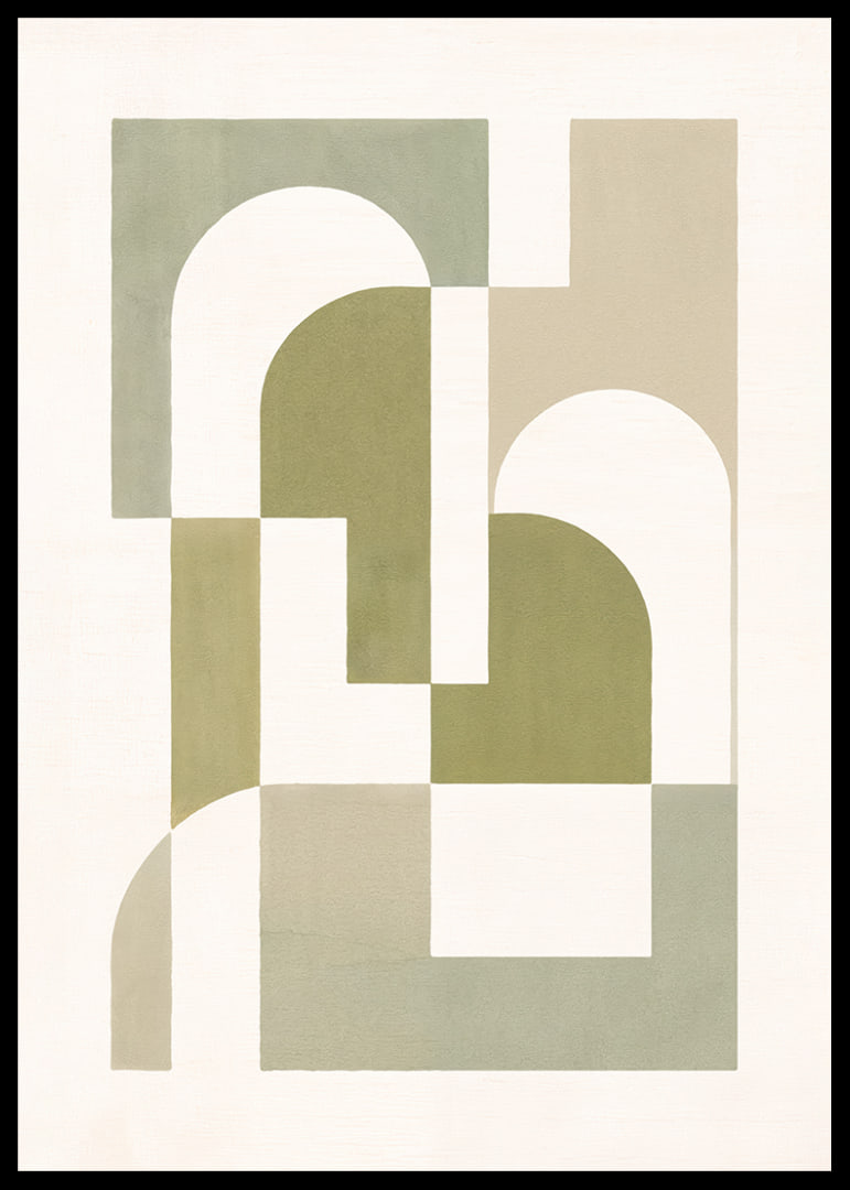 Soft shapes in a harmonious and balanced composition.-12