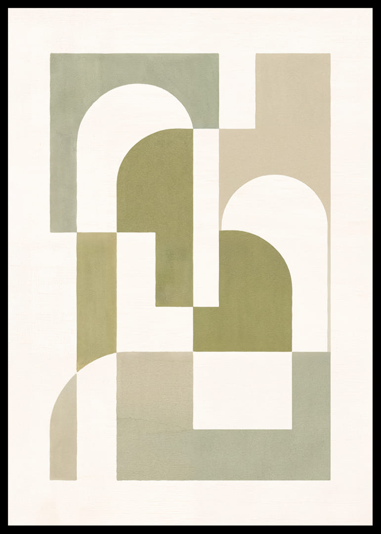 Soft shapes in a harmonious and balanced composition.-12