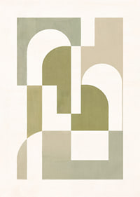 Soft shapes in a harmonious and balanced composition.-7