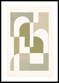 Soft shapes in a harmonious and balanced composition.-0