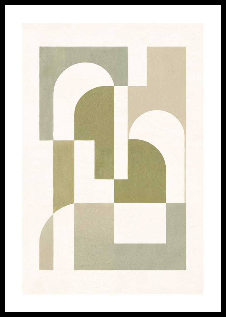 Soft shapes in a harmonious and balanced composition.-12