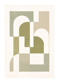 Soft shapes in a harmonious and balanced composition.-1
