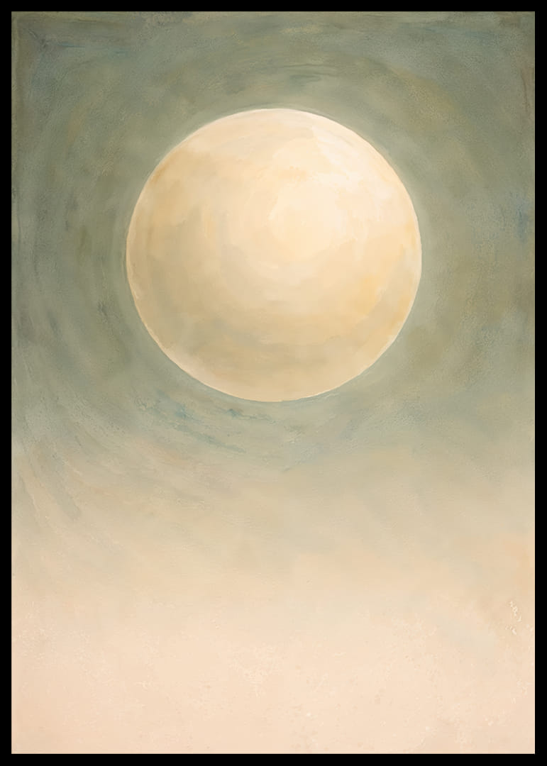 Blødt måneskin svæver i et tåget blåt landskab.-12