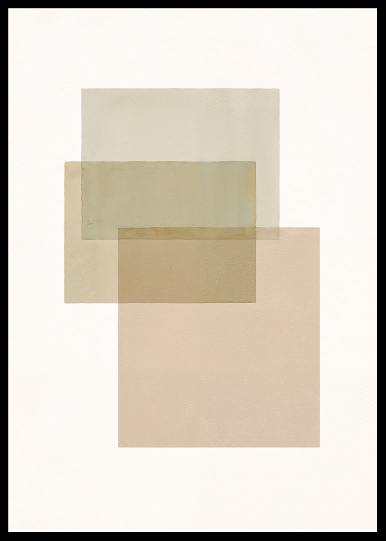 Soft tones that create a harmonious abstraction.-12