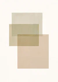Soft tones that create a harmonious abstraction.-7