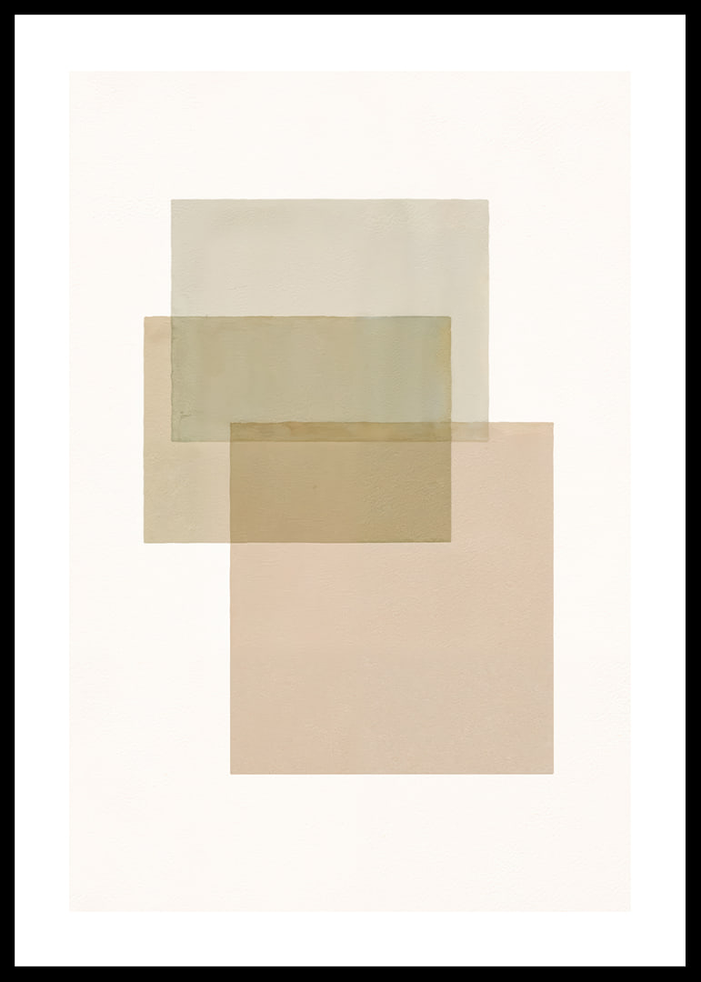 Soft tones that create a harmonious abstraction.-12