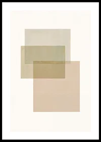 Soft tones that create a harmonious abstraction.-0