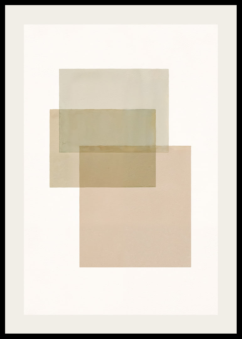 Soft tones that create a harmonious abstraction.-12