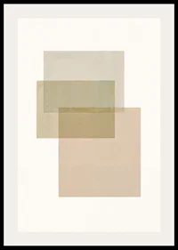 Soft tones that create a harmonious abstraction.-2