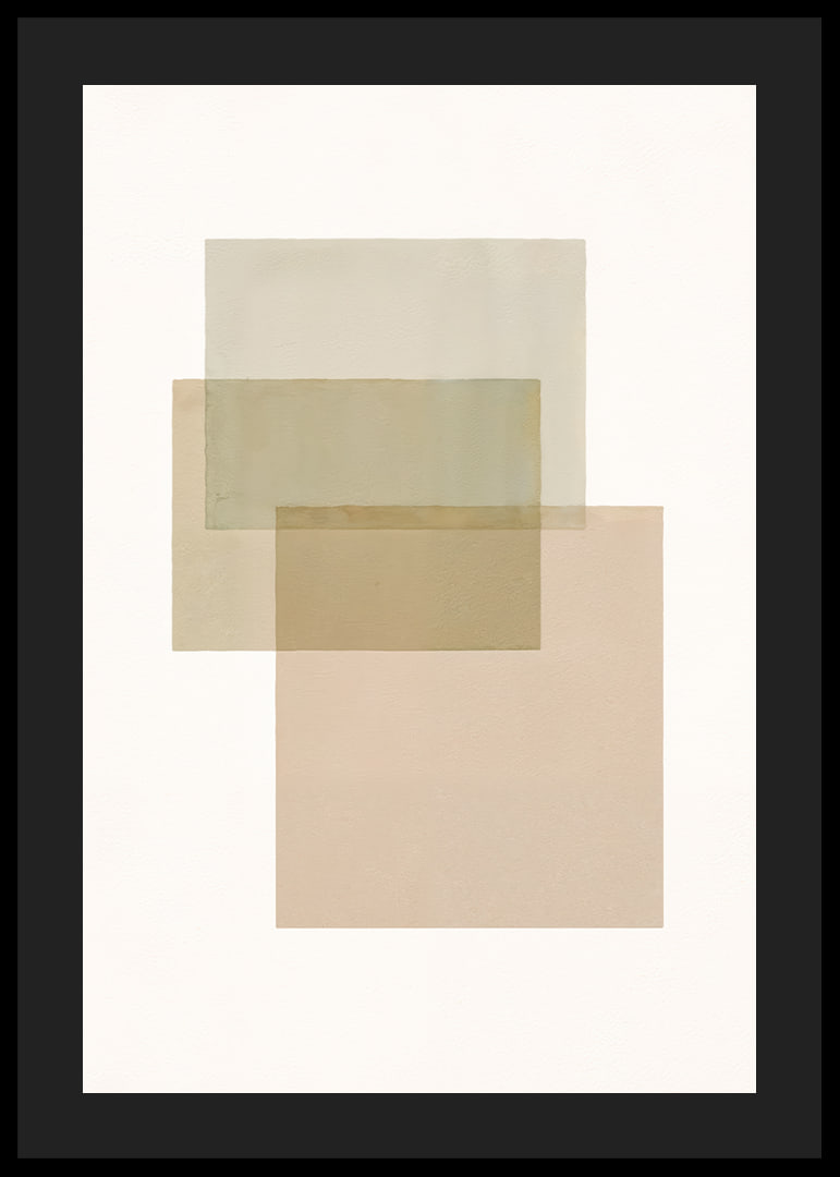 Soft tones that create a harmonious abstraction.-12