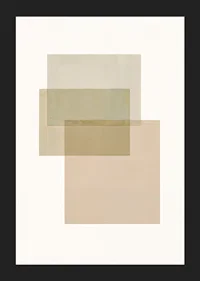 Soft tones that create a harmonious abstraction.-5