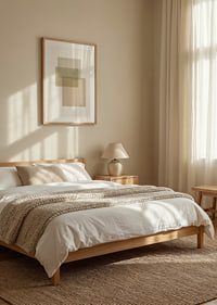Soft tones that create a harmonious abstraction.-8