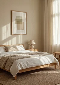 Soft tones that create a harmonious abstraction.-8