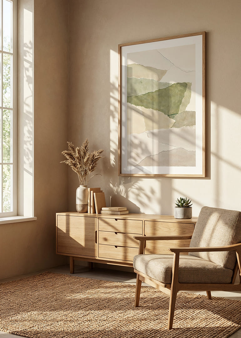 Subtle earthy colors in harmonious balance create calm.-12