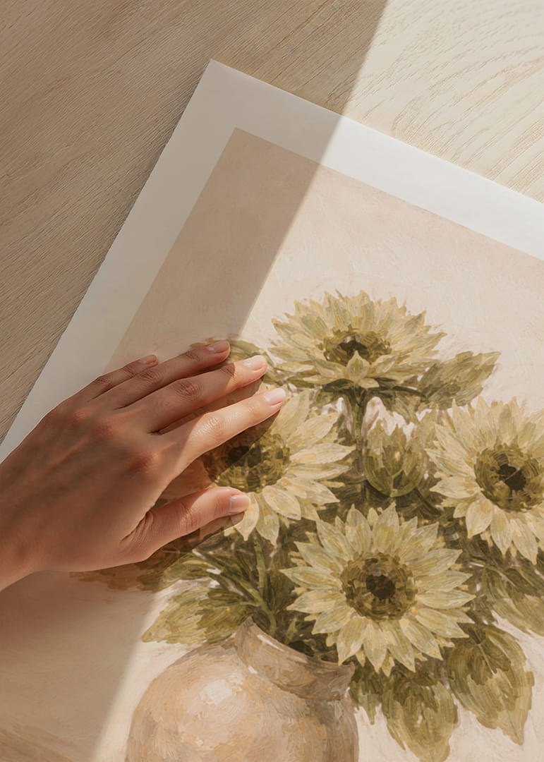 Sunflowers brighten up the room with natural elegance.-12