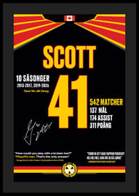 Greg Scott Avskedströja Brynäs IF 2026-4