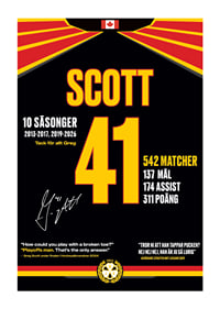 Greg Scott Avskedströja Brynäs IF 2026-1