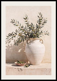 Mediterranean-inspired beauty of olives in sunny light.-2