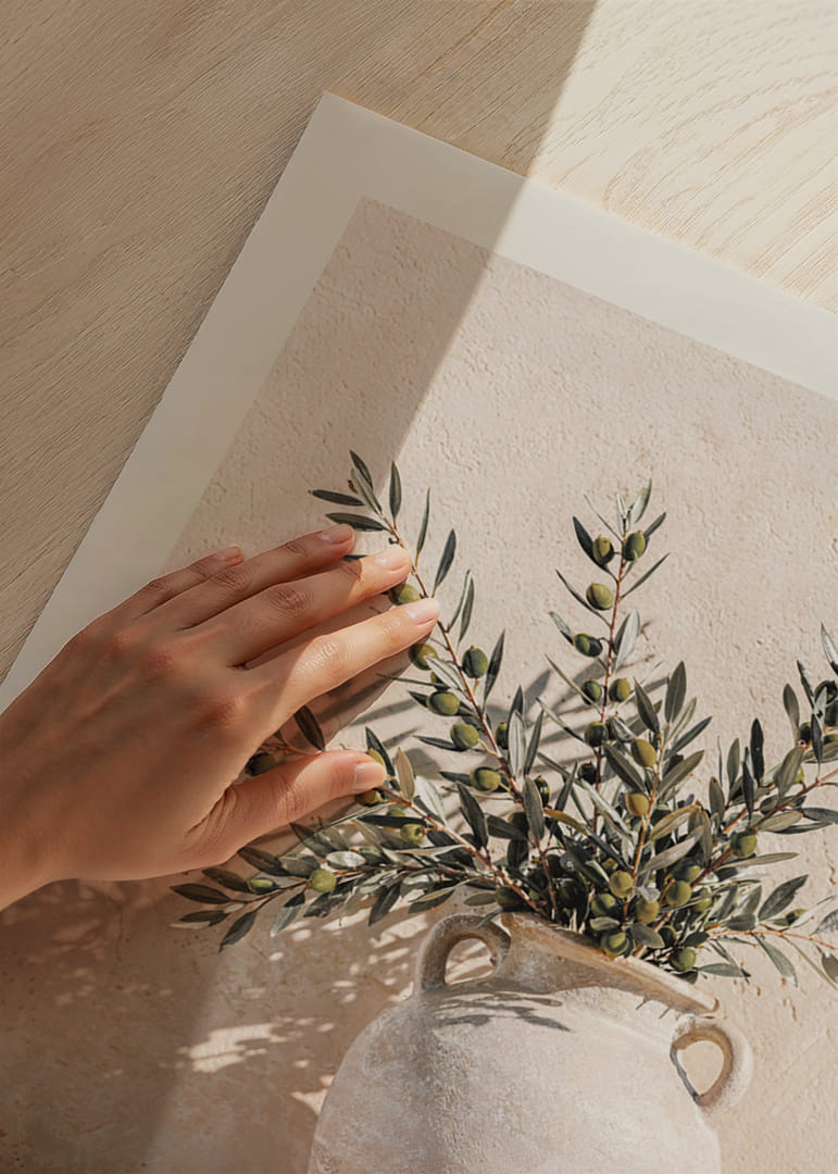 De mediterrane schoonheid van olijven in het zonnige licht.-12