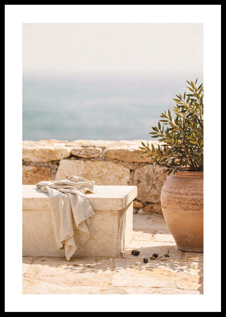 Een ontspannen mediterrane sfeer aan zee.-12