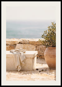 Een ontspannen mediterrane sfeer aan zee.-2