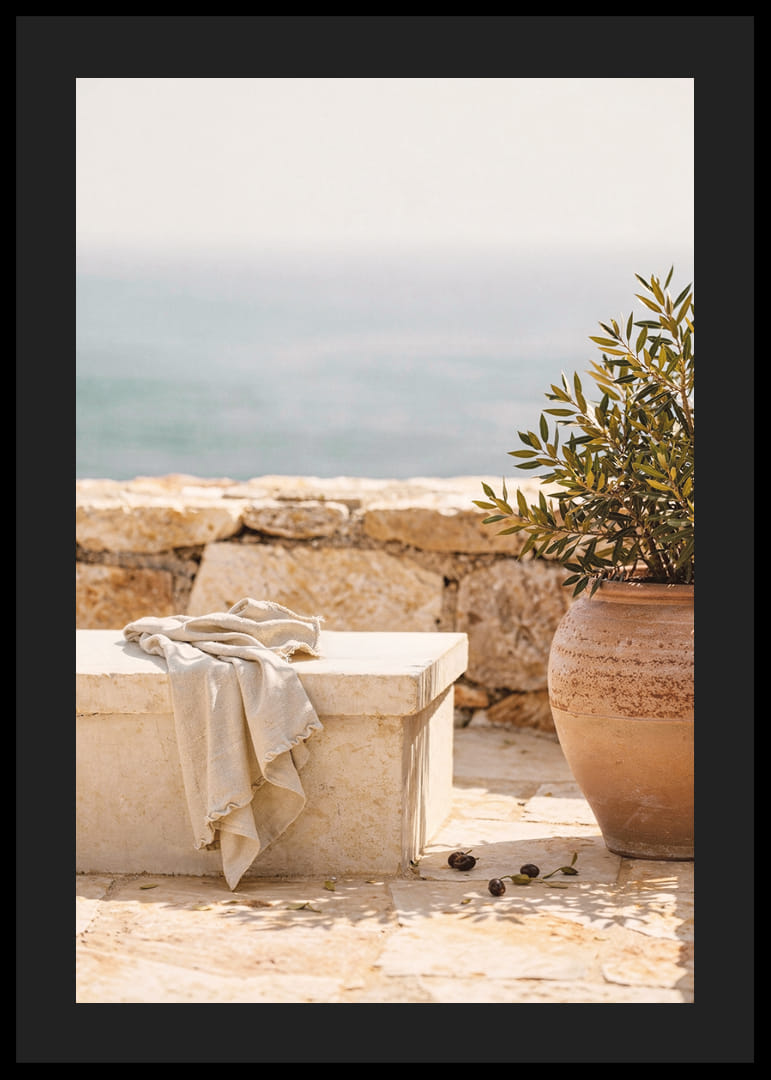 Een ontspannen mediterrane sfeer aan zee.-12