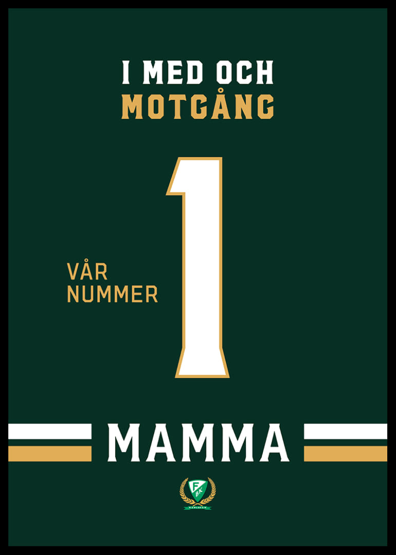 Mamma Vår Nummer 1 Färjestad BK-12
