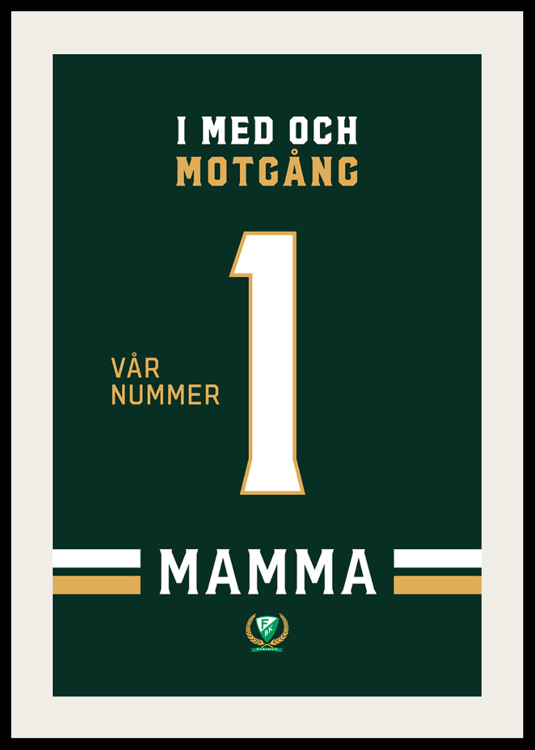 Mamma Vår Nummer 1 Färjestad BK-12