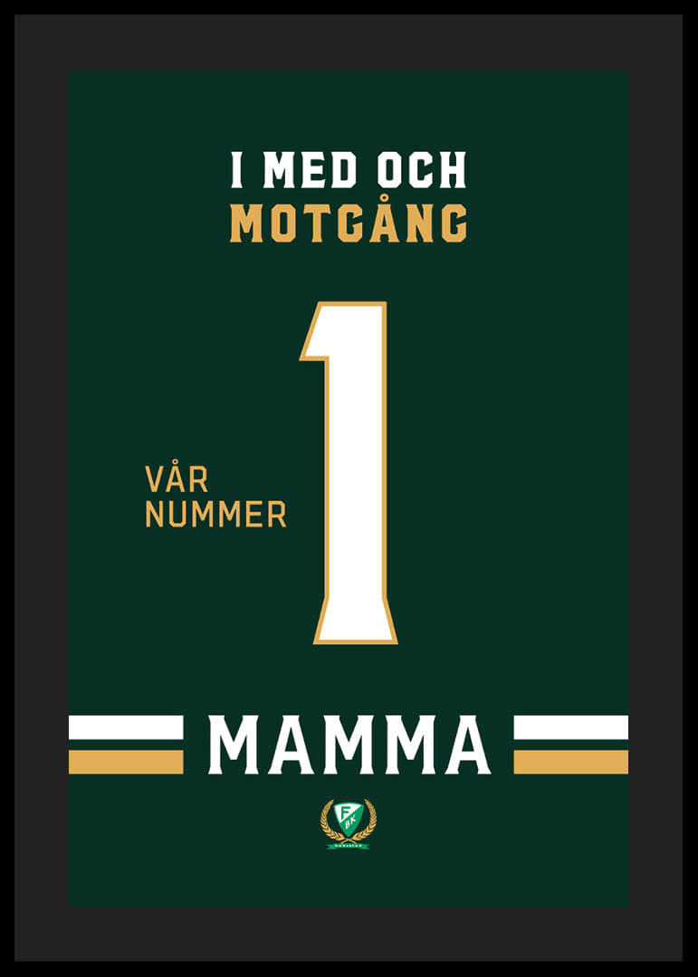 Mamma Vår Nummer 1 Färjestad BK-12