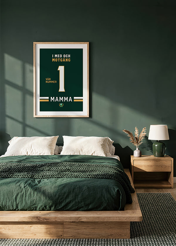 Poster Mamma Vår Nummer 1 Färjestad BK crossfade