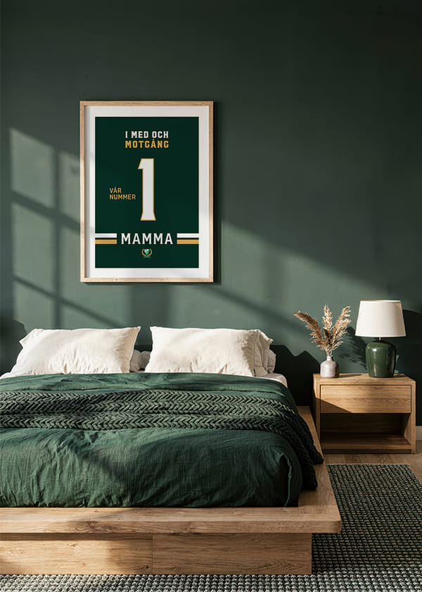 Poster Mamma Vår Nummer 1 Färjestad BK crossfade
