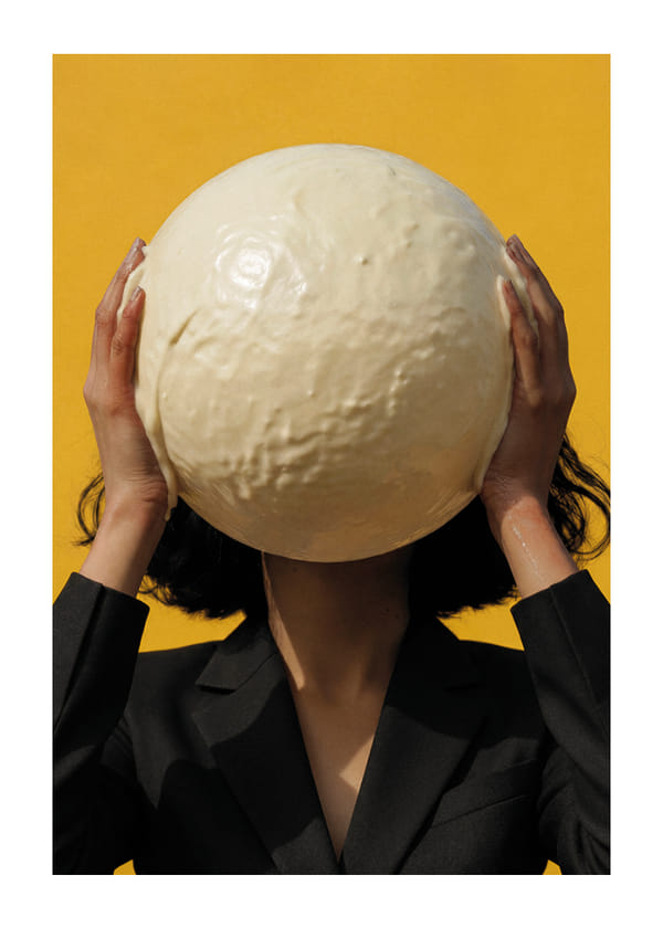 Poster Sphere Of White Chocolate