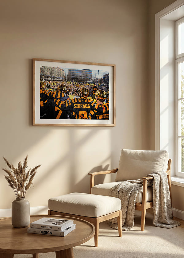 Poster Guld-torget 2026 SM-Guld Skellefteå AIK No.1 crossfade