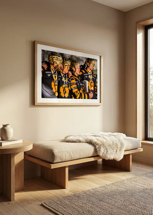 Poster Guld-torget 2026 SM-Guld Skellefteå AIK No.5 crossfade