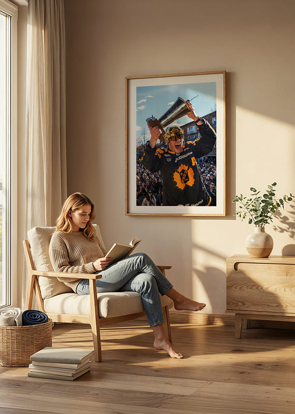 Poster Guld-torget 2026 SM-Guld Skellefteå AIK No.12 crossfade