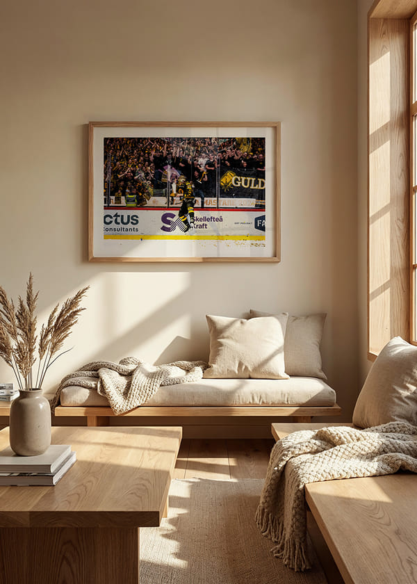 Poster SM-Guld 2026 Skellefteå AIK No.6 crossfade